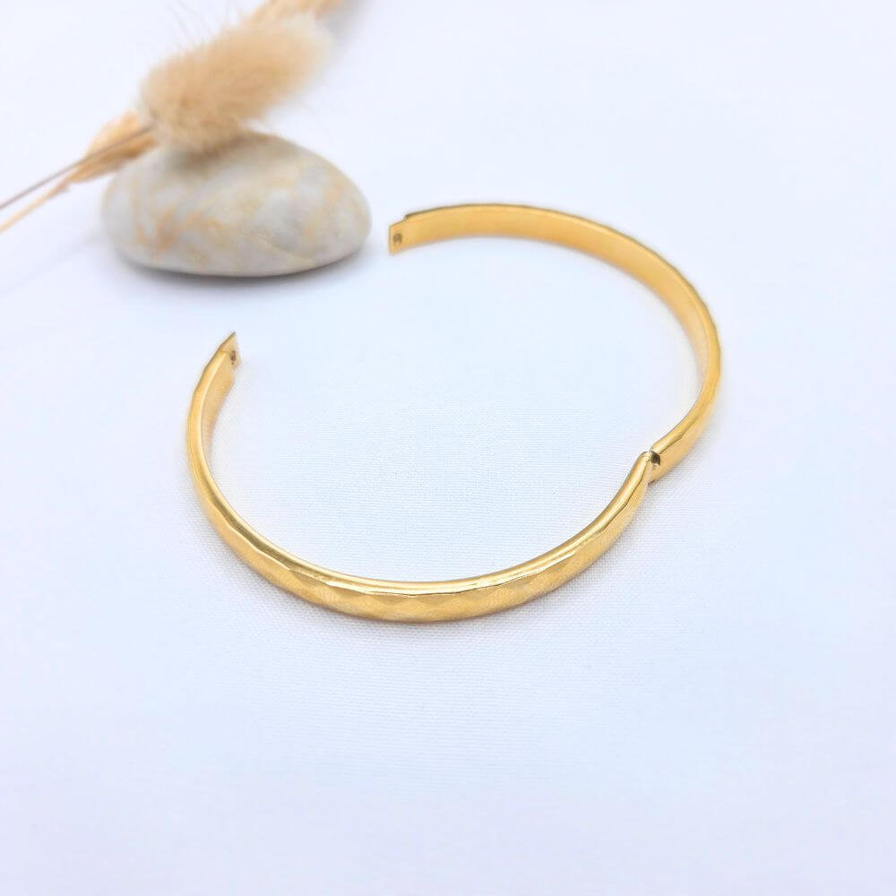 Bracelets jonc Sora doré