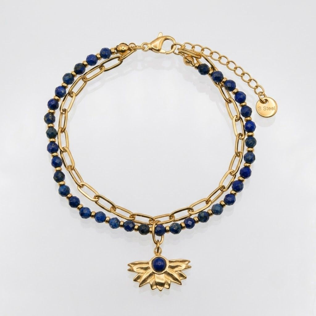 Bracelet - MAYA Lapis lazuli