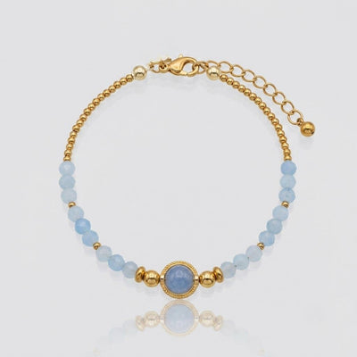 Bracelet - Ondine en Aigue Marine