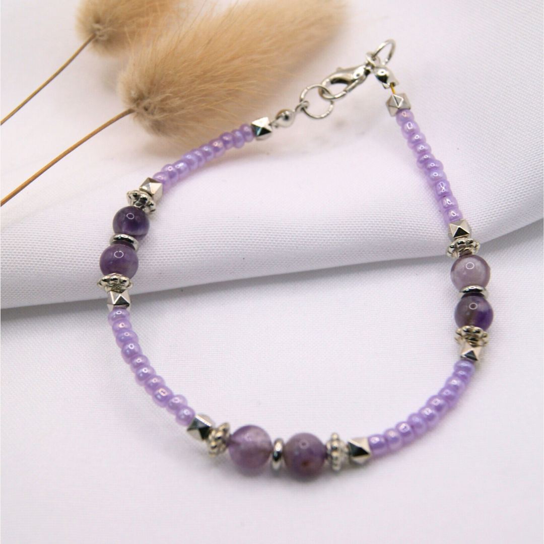 Bracelet Ninon Améthyste