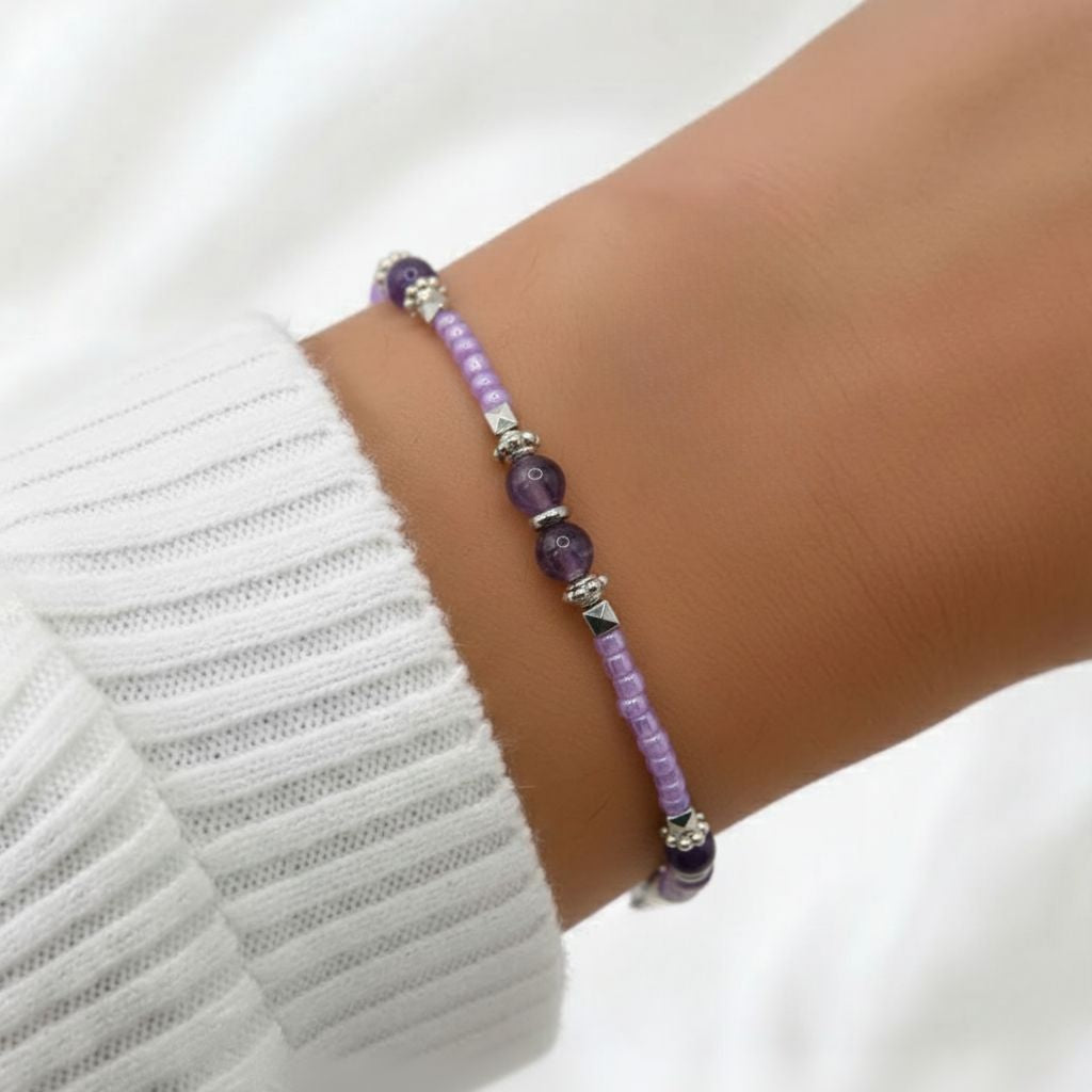Bracelet Ninon Améthyste