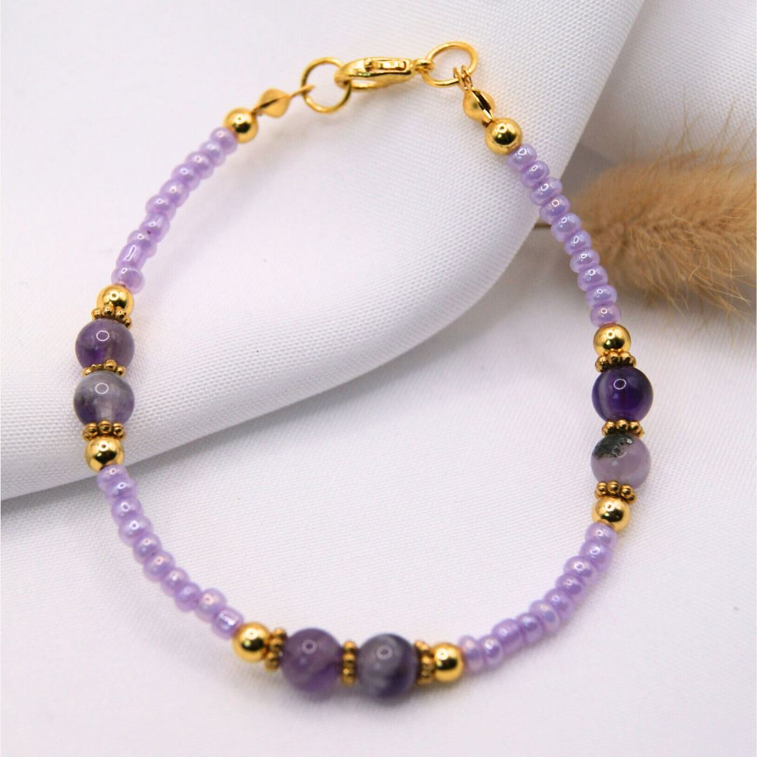 Bracelet Ninon Améthyste