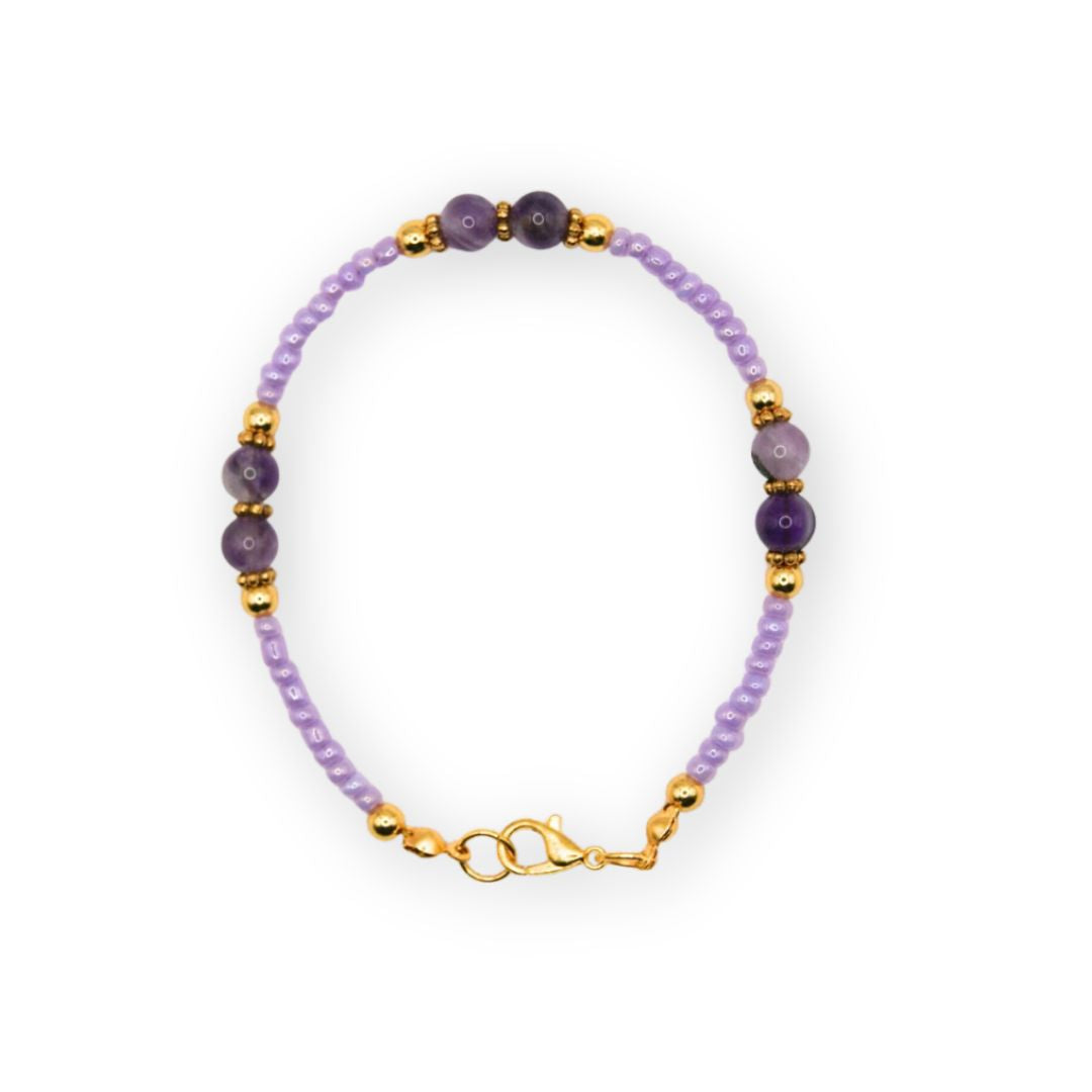Bracelet Ninon Améthyste