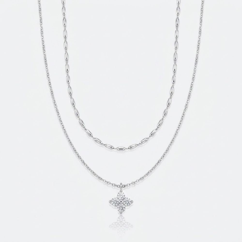 Collier - AZALÉE Argenté