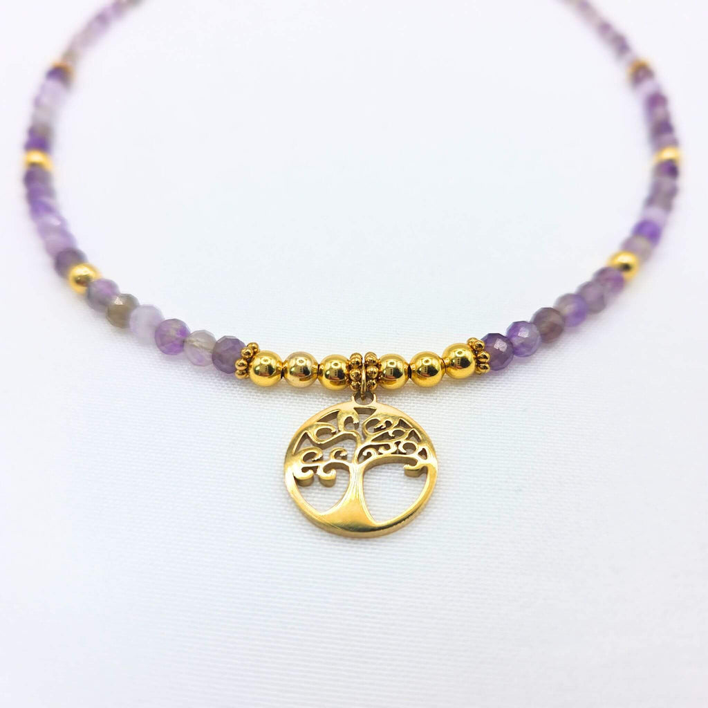 Collier Aismée en Améthyste