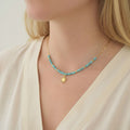 Collier AUBE - Turquoise