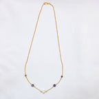 Collier Sautoir Aismée Améthyste