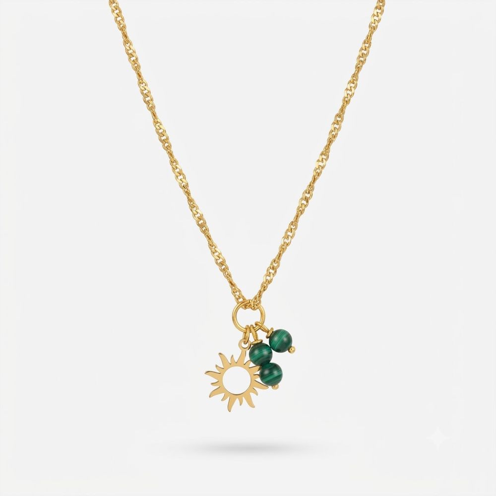 Collier - CHLORIS Malachite