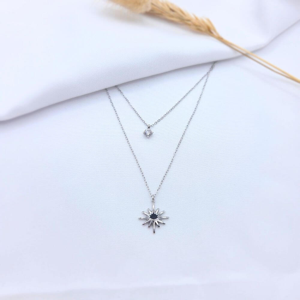 Collier Zélie argenté