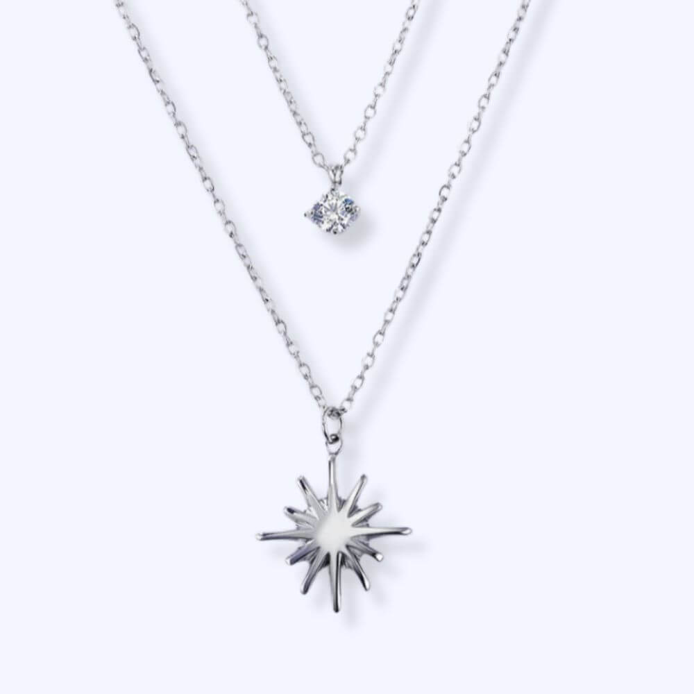 Collier Zélie argenté