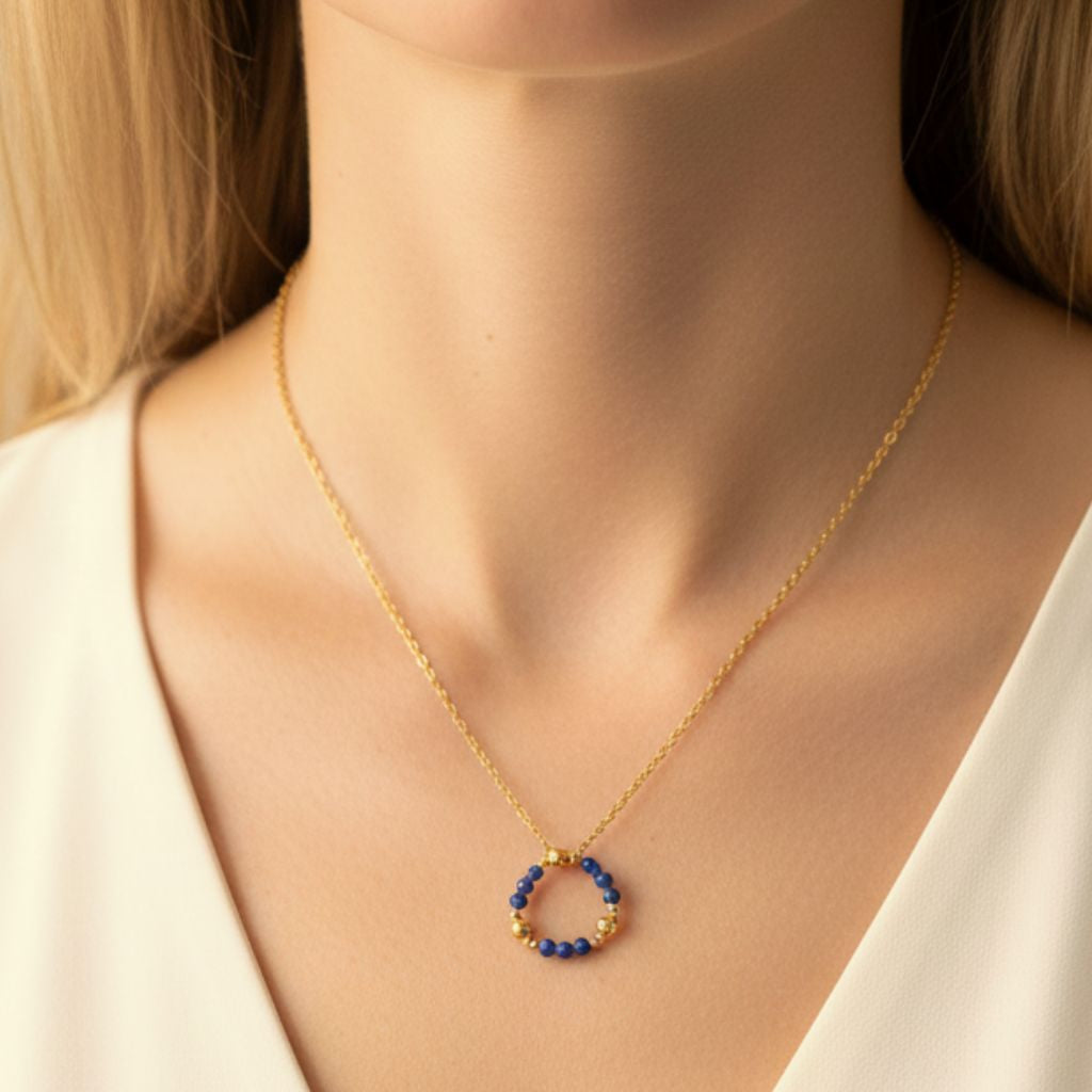 Collier - Sautoir Valentina Lapis Lazuli