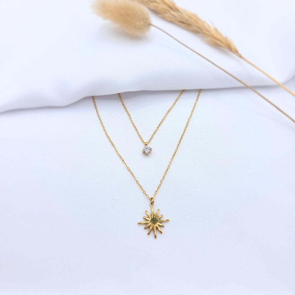 Collier Zélie doré