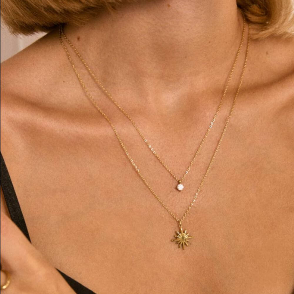 Collier Zélie doré
