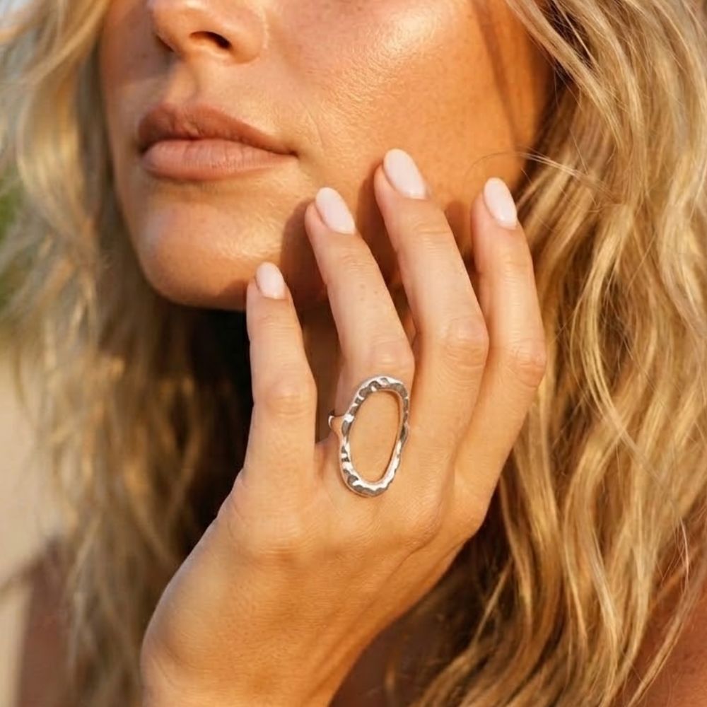 Bague - CÉLINE Argentée