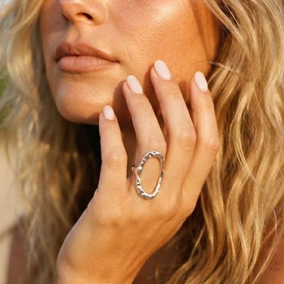 Bague - CÉLINE Argentée