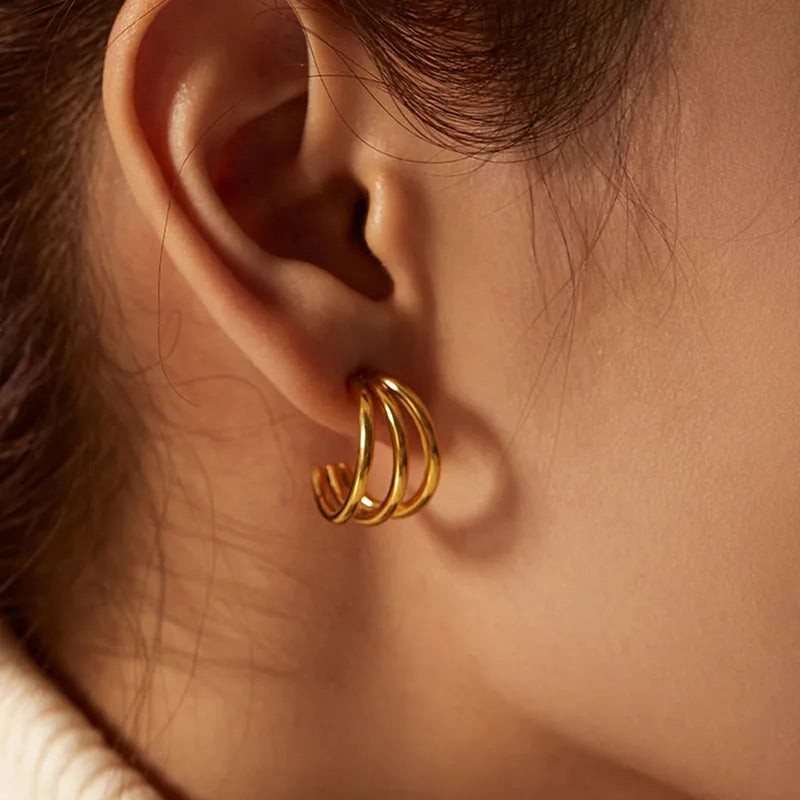 Boucles d'oreilles CAPUCINE