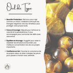 fiche d'information bienfaits et vertus Pierre d'oeil de tigre