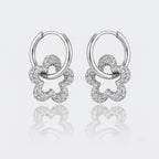 Boucles - FLORINE Argentées