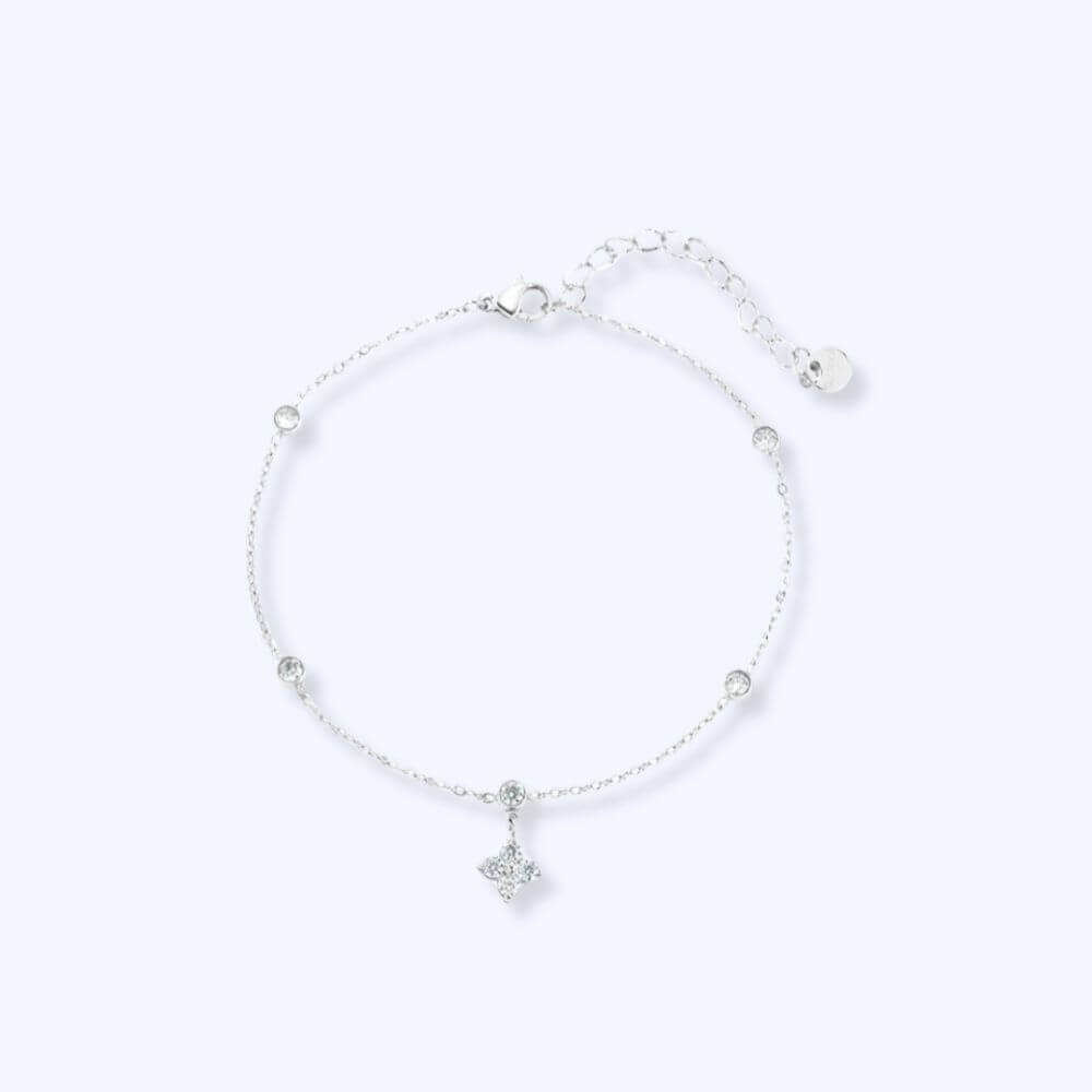 Bracelet de cheville CELYA Argenté