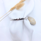 Bracelets jonc Sora argenté