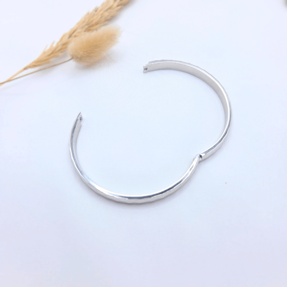 Bracelets jonc Sora argenté