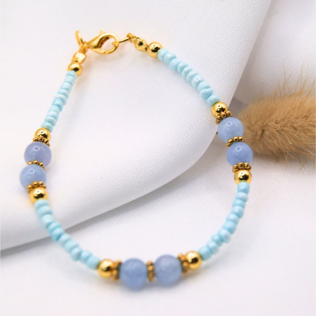 Bracelet Ninon Aigue Marine