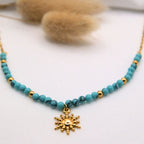 Collier AUBE - Turquoise