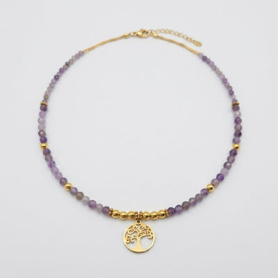 Collier - Aismée en Améthyste