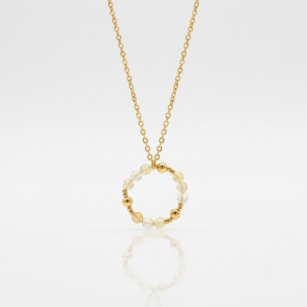 Collier - Sautoir Giny Citrine