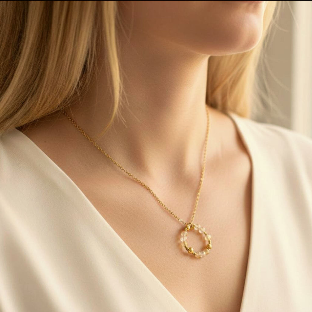 Collier - Sautoir Giny Citrine