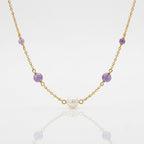 Collier - Sautoir Aismée Améthyste