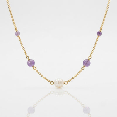 Collier - Sautoir Aismée Améthyste